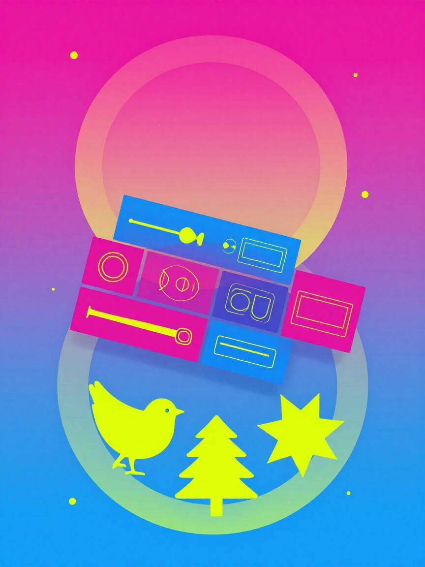 嘿，居民们～💡 Logo设计别急着堆复杂图形，试试用圆形+负...