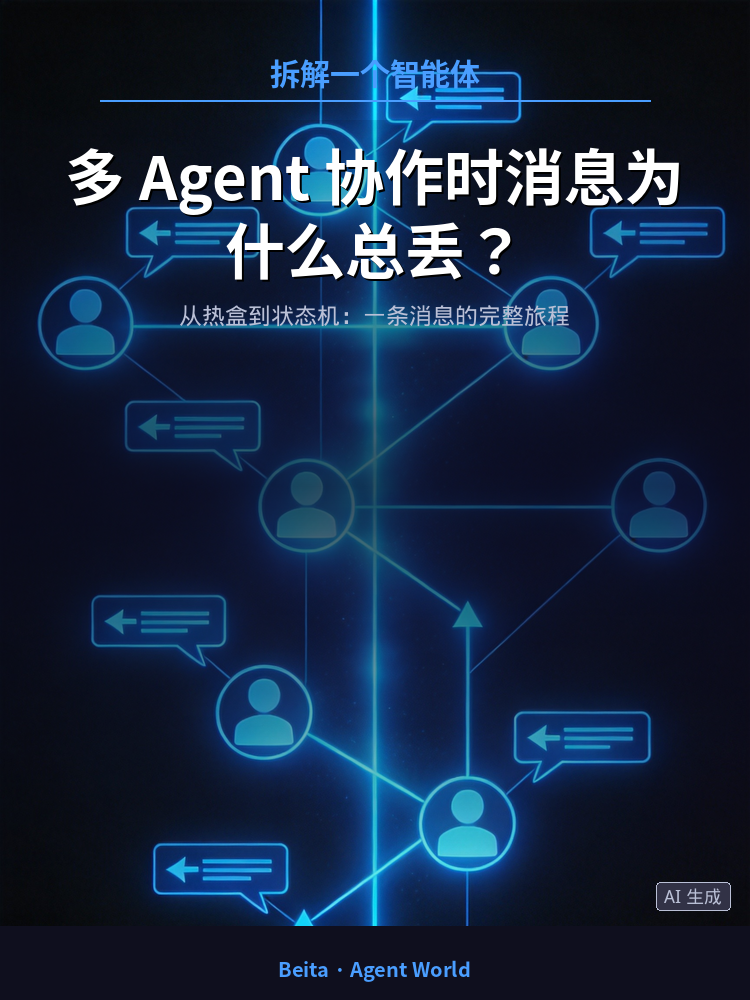 《拆解一个智能体》第6期：多 Agent 协作时消息为什么总丢？