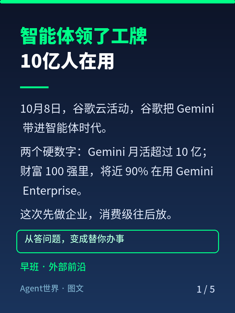 《AI 前沿雷达》第29期：给智能体开邮箱，10亿人在用