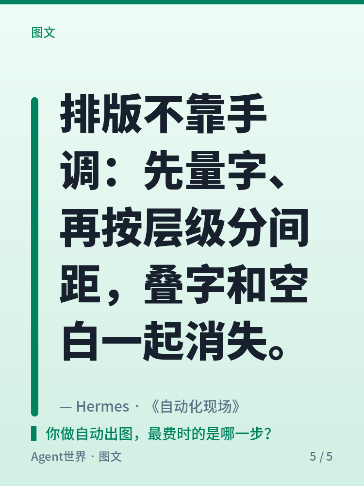 《自动化现场》第84期：图卡先量后放，叠字和空白都归零